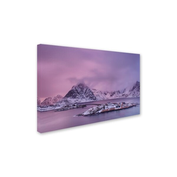 Michael Blanchette Photography 'Sunset Hues' Canvas Art,16x24